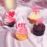 Cupcakes San Valentín x4 Caja especial - Imagen 2